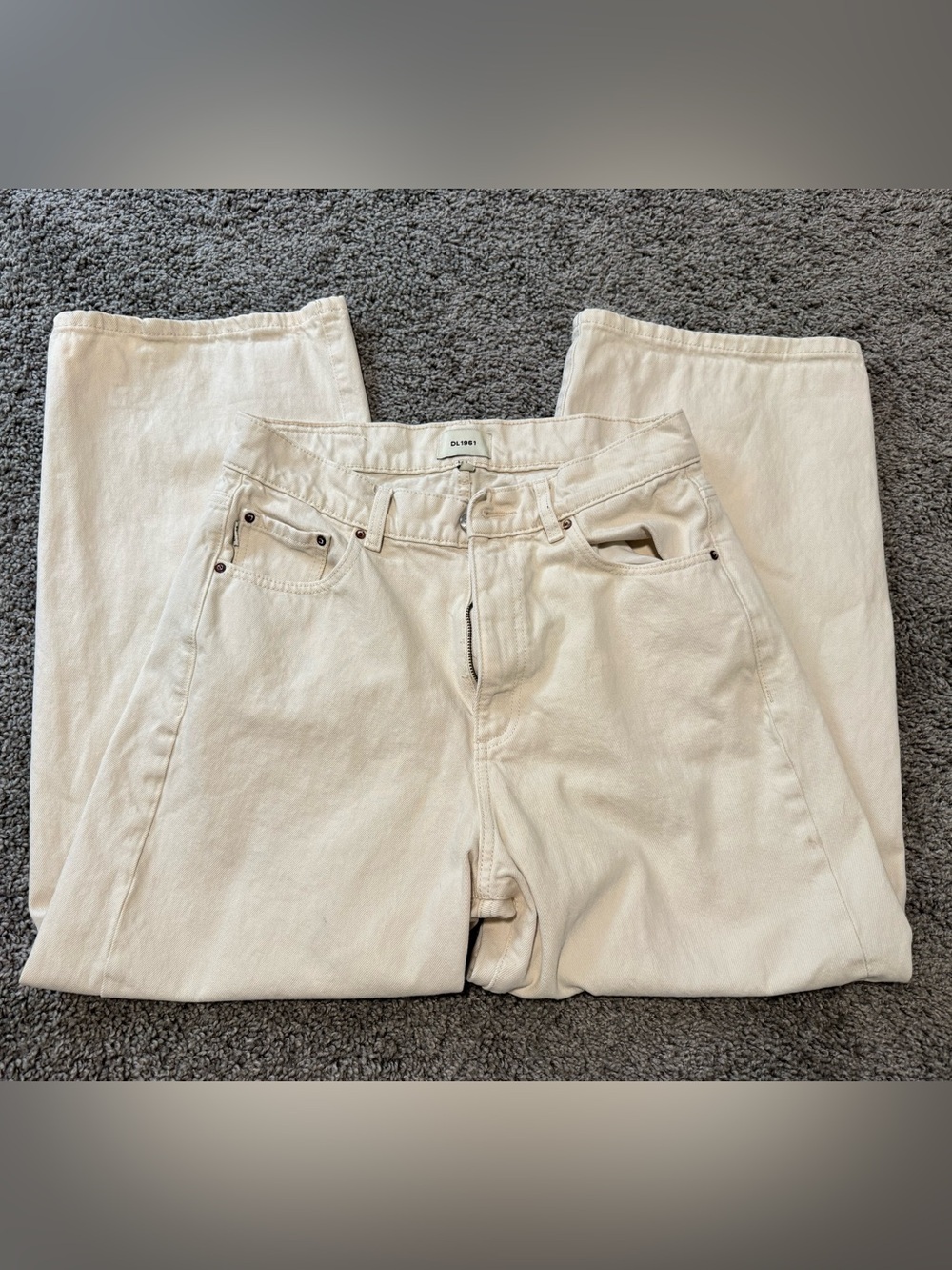 DL1961 Taylor High-Rise Crop Barrel Jeans - Picture 2 of 7